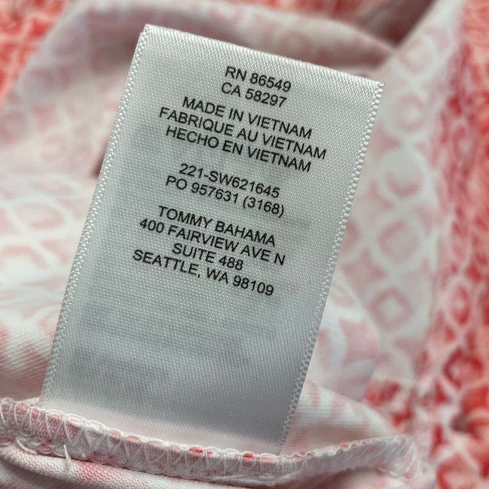NWT Tommy Bahama Aubrey Tile Isle Dress Women UV Protection Moisture Wicking - Picture 6 of 14